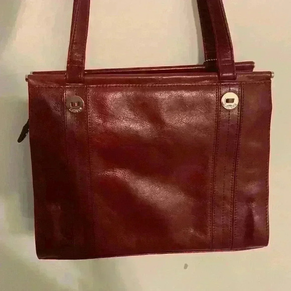 La Diva Burgundy  Purse - Picture 2 of 11